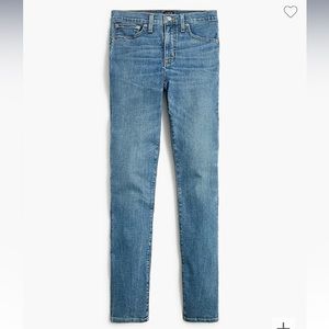 J. Crew 9" mid-rise skinny jean in signature stretch